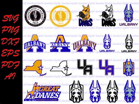 Albany University Svg Albany University Png Albany State Etsy