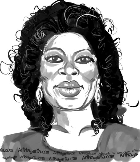 Caricatures Oprah Winfrey