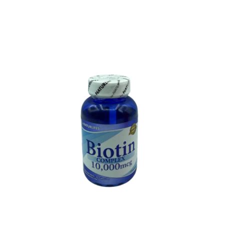 Biotin Complex 10 000 Mcg X 30 Cap Naturlifes Farmago Somos Que Una Farmacia