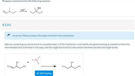 Solved Propose A Mechanism For The Following Reaction OH Chegg