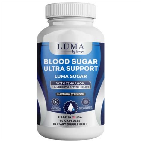 Luma Blood Sugar Support Supplement With Bitter Melon And Cinnamon 60