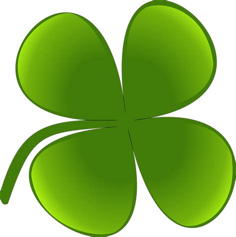 Shamrock Four Leaf Clover Irish · Free Vector Graphic On Pixabay