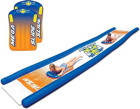 Amazon Wow Sports Mega Slide Backyard Slip And Slide With