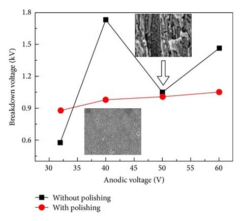 Sem Images Showing The Morphology Of The Anodizing Aluminum Alloy