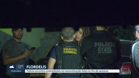 Vídeo A polícia está analisando as informações da reconstituição da