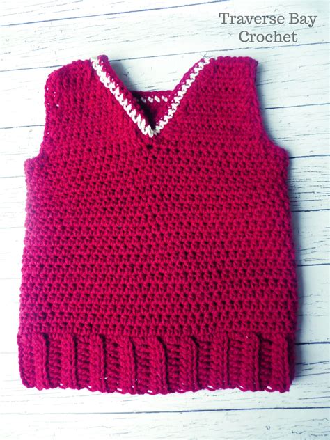 Easy Crochet Baby Vest Pattern Babbiesjulh