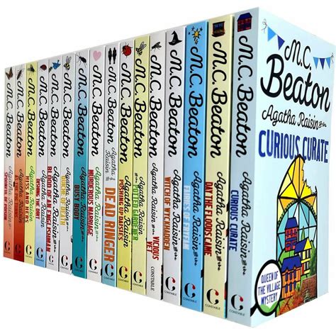 Agatha Raisin Series 16 Books Collection Set By M C Beaton | The Book ...