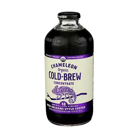 Organic New Orleans Style Cold Brew Coffee Concentrate Fl Oz At