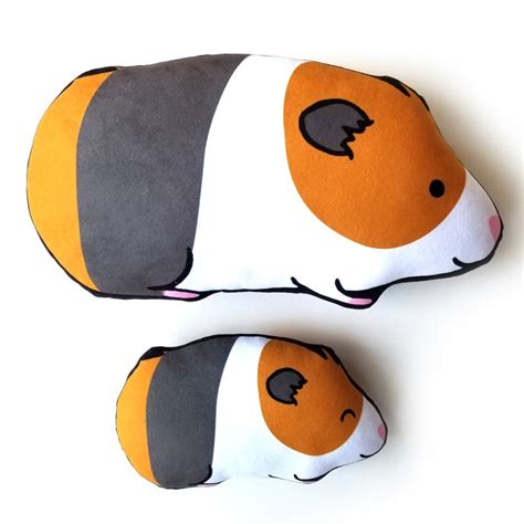 Guinea Pig Plush Pillow Etsy