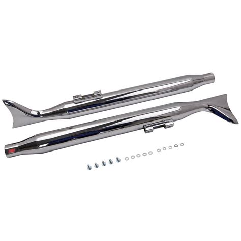 95 To 16 Touring 36 Fishtail Slip On Muffler Exhaust For Harley