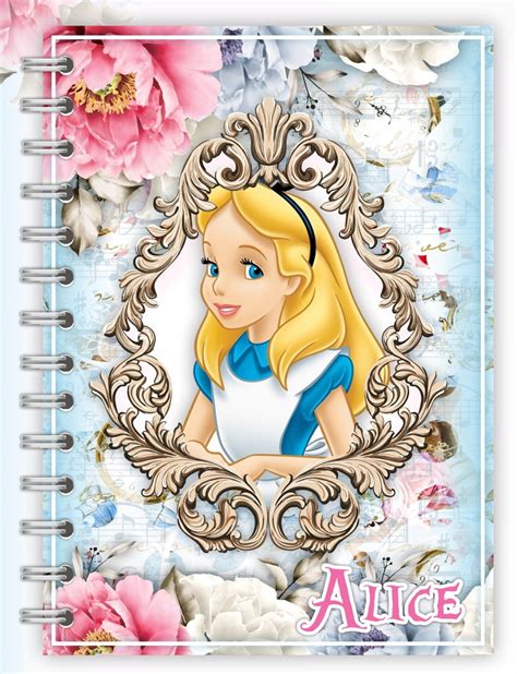 Caderno Alice No Pa S Das Maravilhas Elo Produtos Especiais