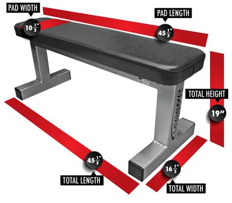 Utility Flat Bench Legend Fitness Legend Fitness