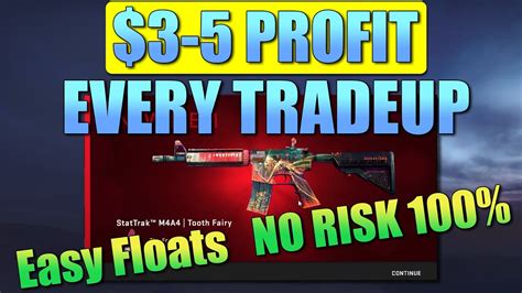 Insanely High Profitable No Risk Csgo Tradeup Youtube