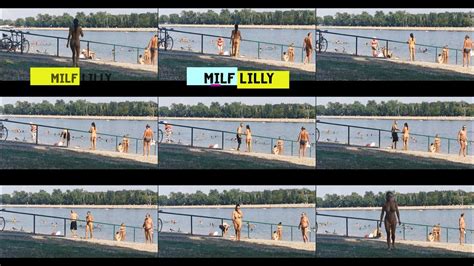 VIP Many Vids MAX Milf Lilly Completely Naked On Public Beach