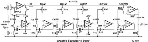 Graphic Equalizer Concept Circuit Diagram And Operation Equa