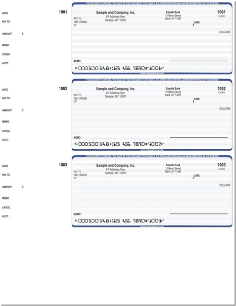 Computer Checks 300 Printed Computer Laser Checks Wallet Checks