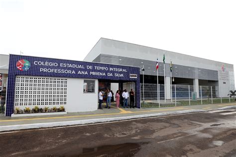 Governo Do Estado Inaugura Obras De Educa O Sa De E Seguran A Em