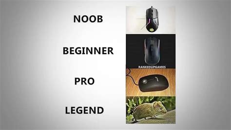 Types of gaming mouse - Meme by OptimusHermit :) Memedroid