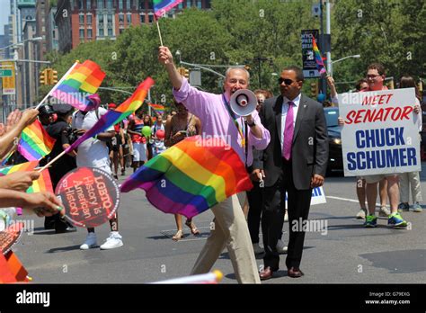 New York Gay Pride Parade Stock Photo Alamy