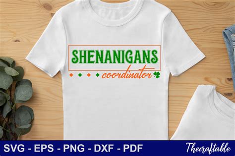 Shenanigans Coordinator T-shirt Design Graphic by Thecraftable ...