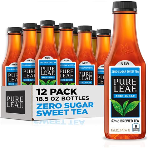 Snapklik.com : Pure Leaf Zero Sugar Real Brewed Iced Tea, Sweet Tea, 18