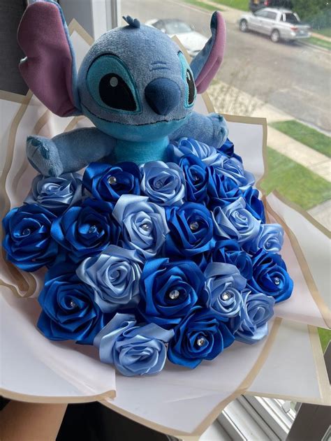 Rosas Eternas Ramo De Rosas Eternas De Stitch Si Te Ramo De