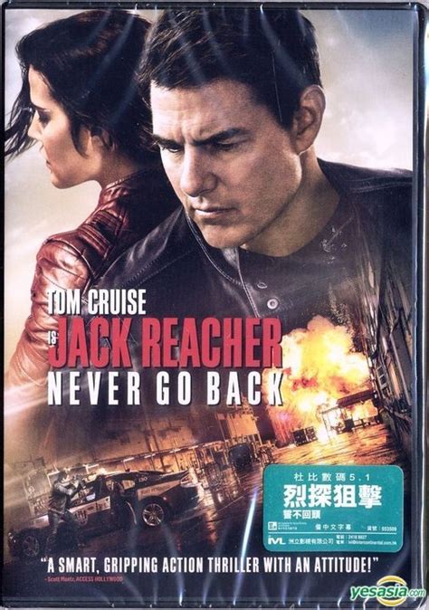 Yesasia Jack Reacher Never Go Back Dvd Hong Kong Version