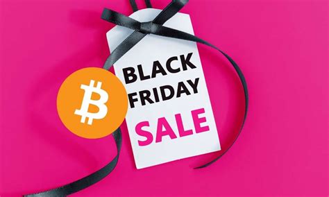 Bitcoin Black Friday Top Deals For Crypto Shoppers