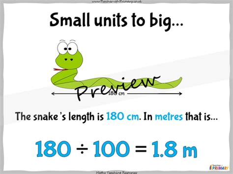 Converting Units Year 6 Measurement Teaching Resources