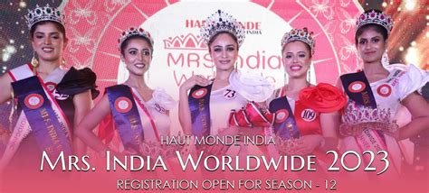 Register Now for Mrs. India 2023 | Beauty Contest for Married Women