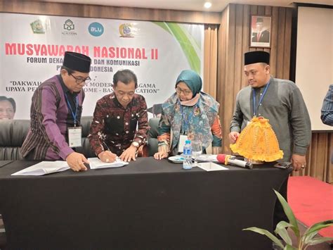 Prodi Kpi Uin Jakarta Berhasil Menandatangani Mou Bersama Prodi Kpi Uin