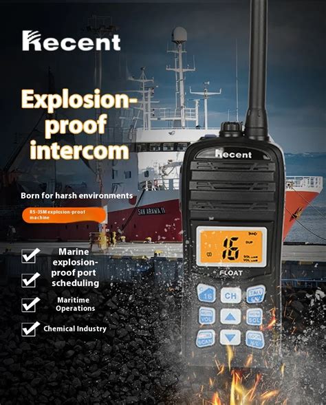 Recent RS 35ME The Latest Intrinsically Safe Explosion Proof Waterproof