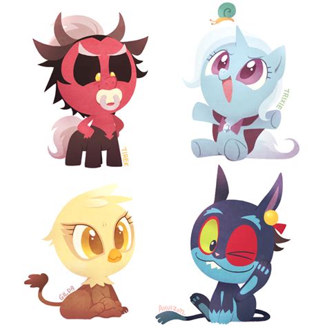 Baby Villains 2 by Ssalbug on DeviantArt