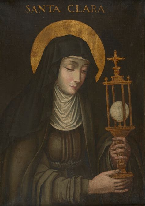 St Clare Of Assisi Riches To Rags Love Story Good Catholic