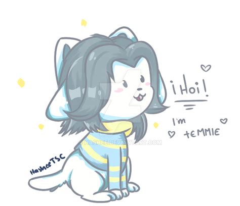 Undertale Temmie By Hashee On Deviantart