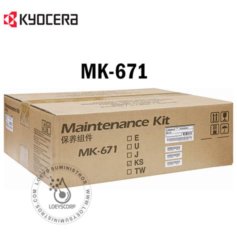 Kit De Mantenimiento Kyocera Mk M Dn Loeys Suministros