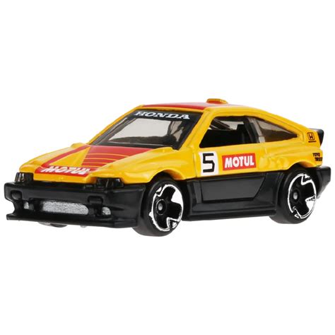 Đồ Chơi Mô Hình Siêu Xe Thể Thao Hot Wheels HRT03 HWR57 1985 HONDA CR X FAHASA