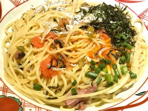 【五右衛門パスタ2019冬】お馴染パスタが季節おすすめメニューに！「明太子と釜揚げしらすと高菜の博多風」 風太郎の気ままログ