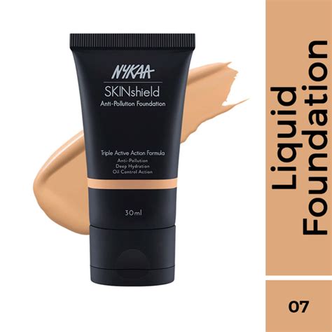 Buy Nykaa Cosmetics Skinshield Anti Pollution Matte Foundation Online