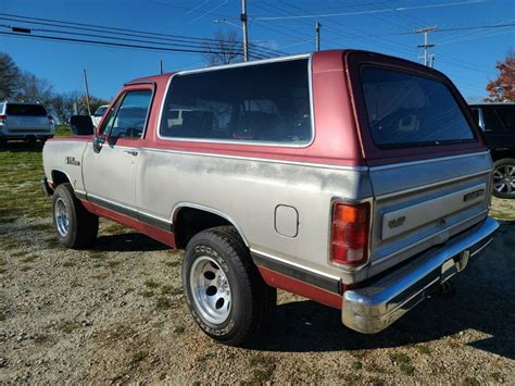 Dodge Ramcharger X Classic Dodge Ramcharger For Sale