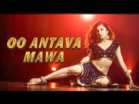 O Antava Mawa Dance Cover Somya Daundkar Pushpa Allu Arjun