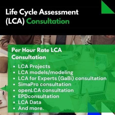 Life Cycle Assessment Lca Per Hours Consultation Service Deiso