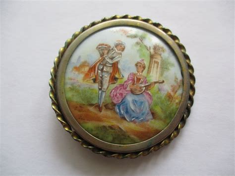 Broche En Porcelaine De Limoges Kaufen Auf Ricardo