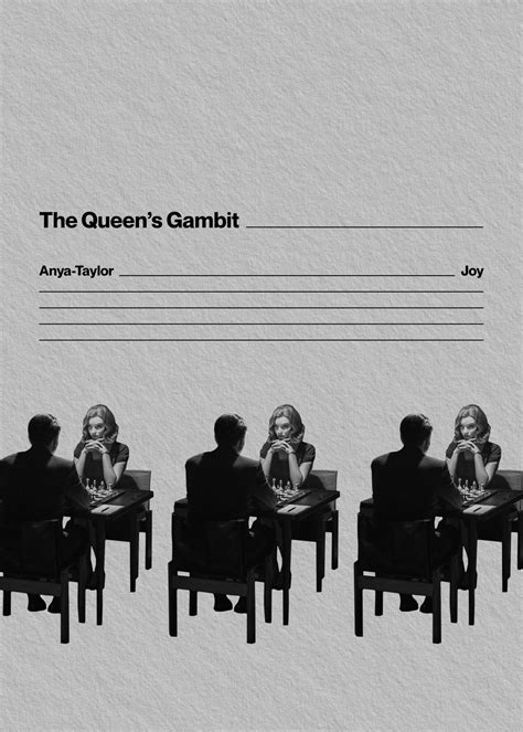 The Queens Gambit Poster By Vancouver72