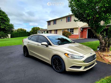 2017 Ford Fusion With 18x8 35 Mazzi Big Easy And 235 45R18 Vercelli