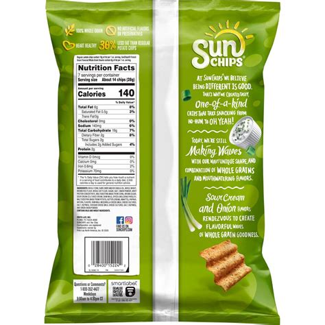 Sunchips® French Onion Flavored Whole Grain Snacks Shop Now At