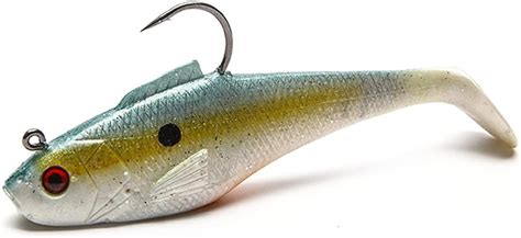 Amazon XDQ 50 Cebos Falsos Suaves En Forma De Pescado Con Gancho