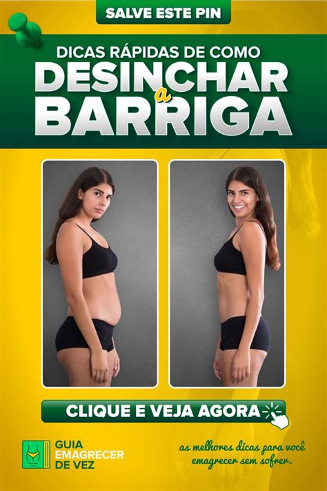 Dicas Para Desinchar A Barriga Barriga Barriga Inchada Diminuir Barriga