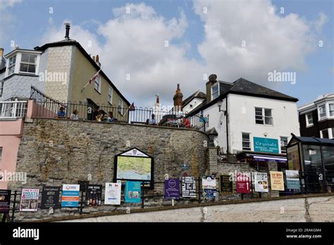 Marine Parade Lyme Regis Dorset England Uk Stock Photo Alamy