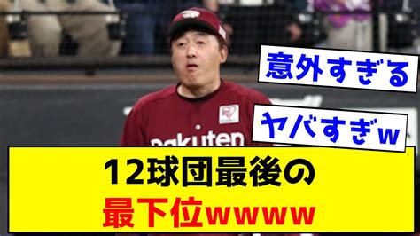 【あの球団が凄い】12球団最後の最下位がこちら ←地味にすごい球団がある【なんj反応集】 Youtube